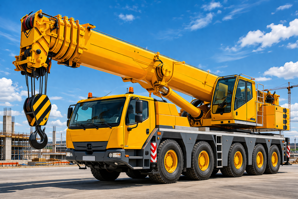 mobile crane image construction