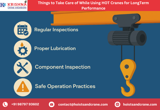 Things to Take Care of While Using HOT Cranes for LongTerm Performance