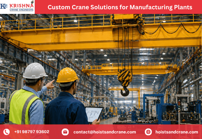 Custom Industrial Crane Systems in Ahmedabad | Krishna Crane